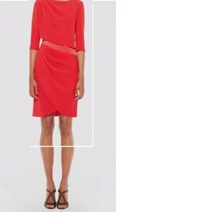 Emporio Armani Red cocktail, party dress.